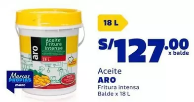 Aro - Aceite Fritura Intensa Balde