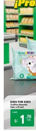 Pro    - Toallitas Húmedas Pqte. x 25 und.