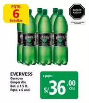 Evervess - Gaseosa Ginger Ale