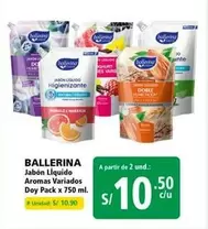 Ballerina - Jabón Líquido Higienizante Antibacteriano