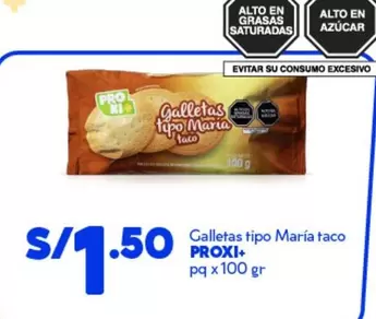 Pro    - Galletas tipo Maria