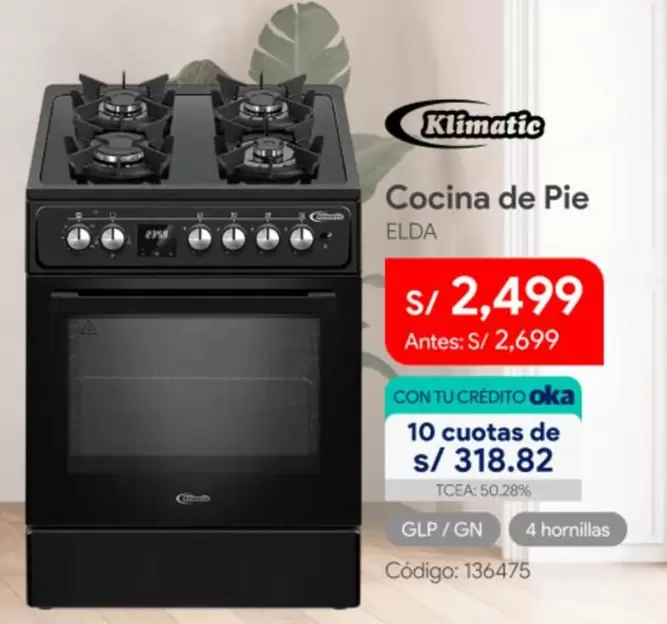 Klimatic - Cocina de Pie ELDA