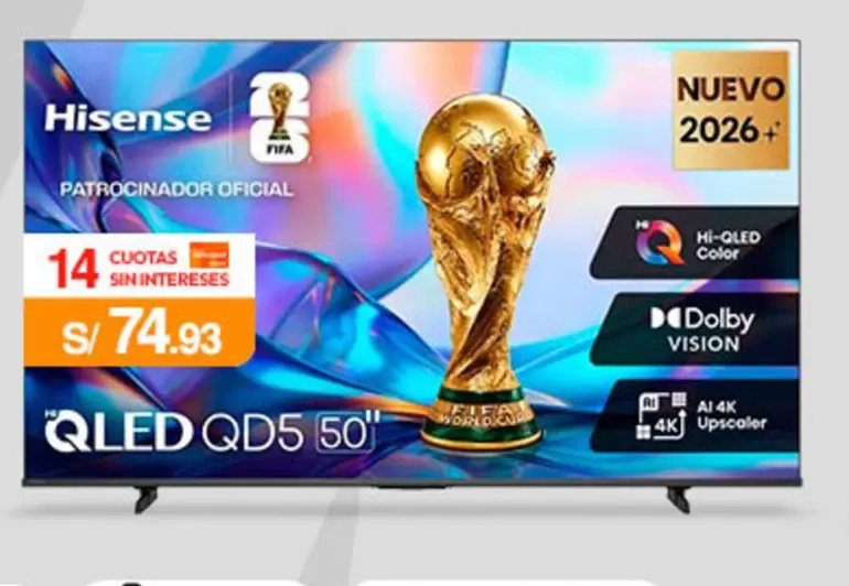 Hisense - QLED QD5 50"