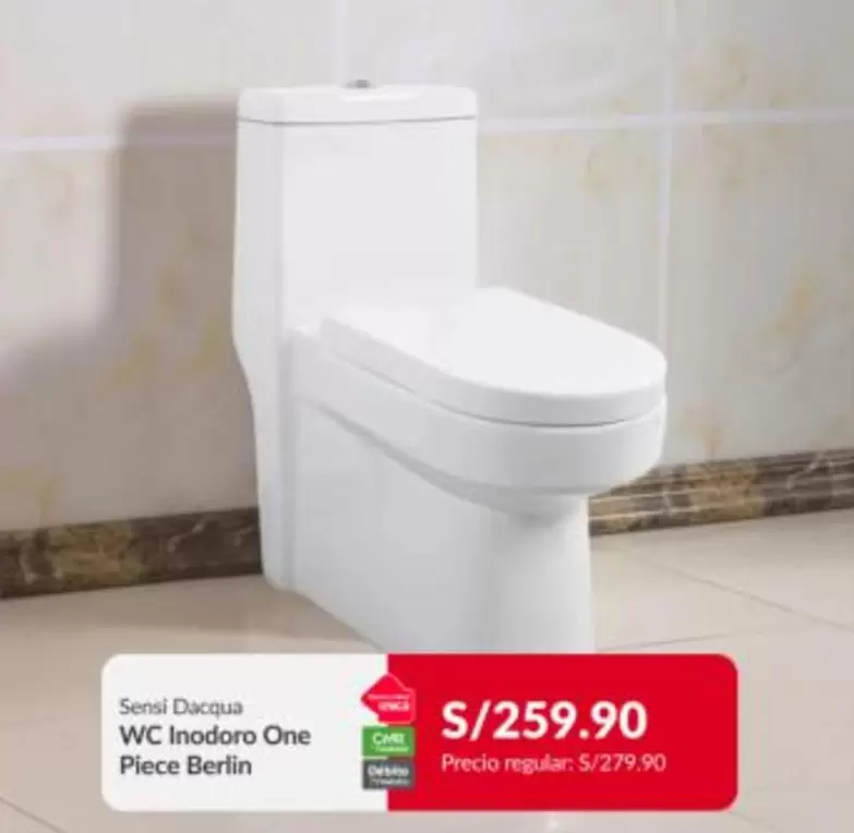 Dacqua - WC Inodoro One Piece Berlin