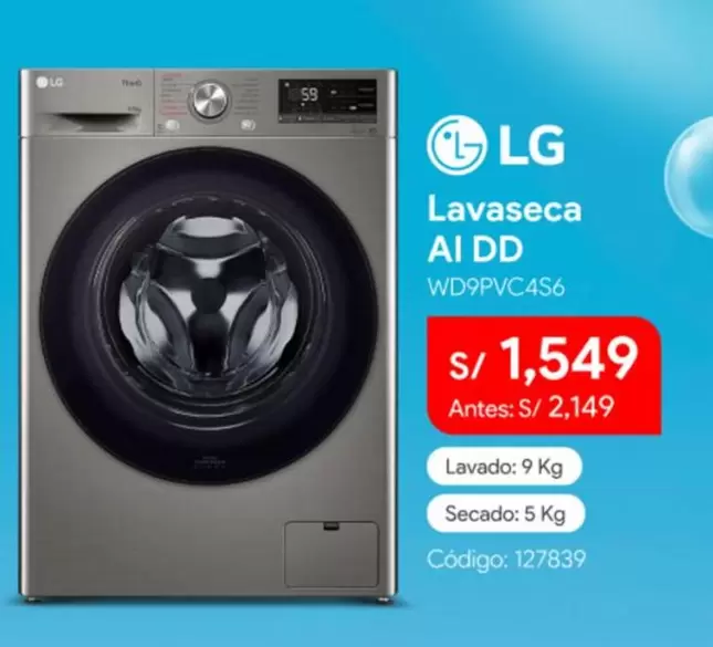 Lg - Lavaseca AI DD WD9PVC4S6