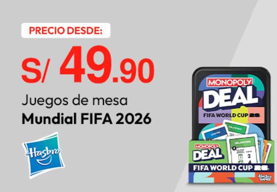Juegos de mesa Mundial FIFA 2026