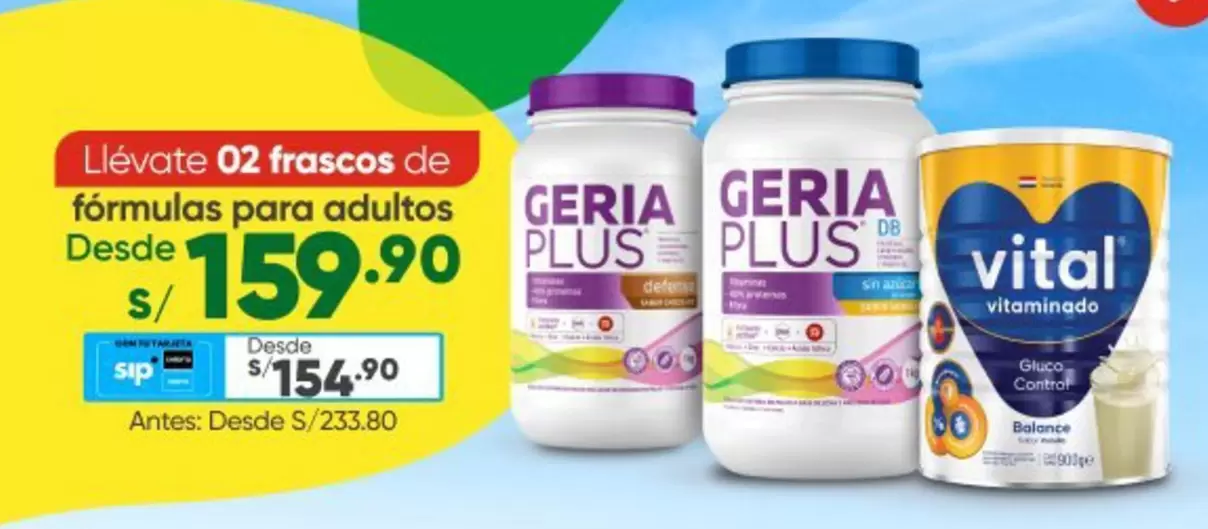 Vital - Fórmulas para adultos