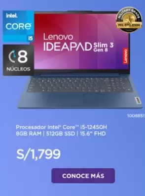 Lenovo - IDEAPAD Slim 3 Gen 8