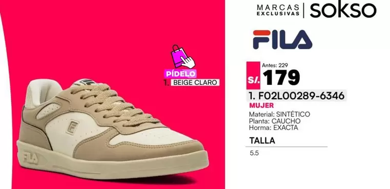 Fila - Zapatillas F02L00289-6436
