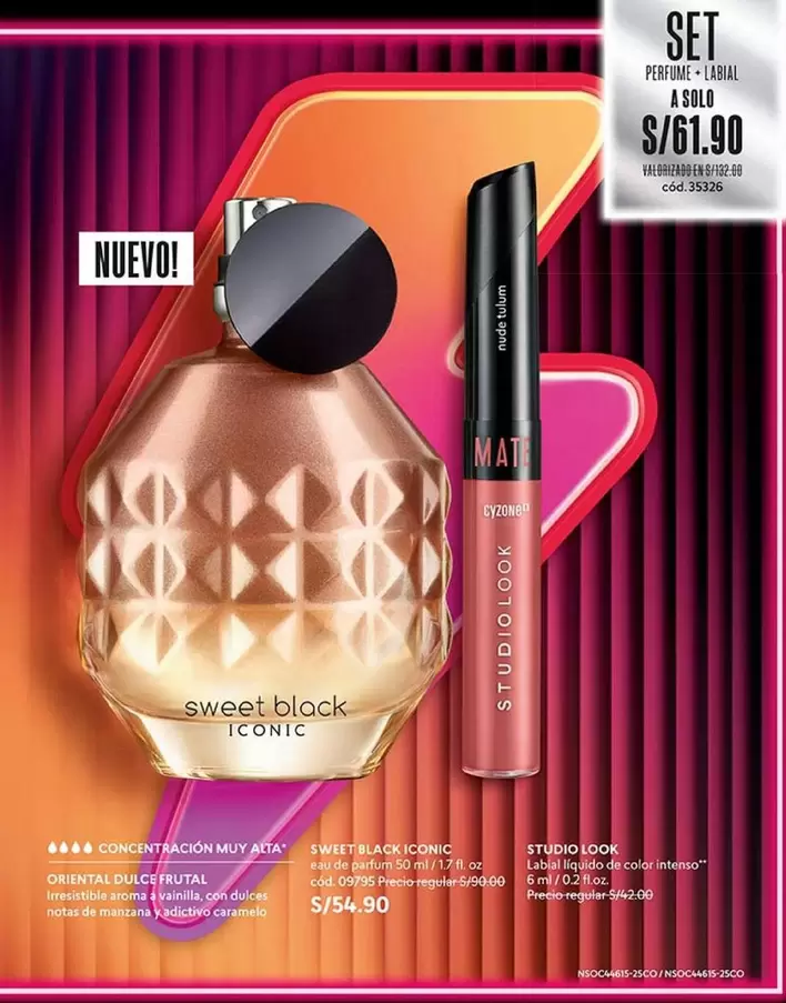 Studio - SWEET BLACK ICONIC SET