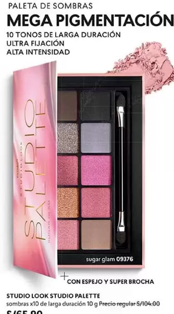 Mega - PALETA DE SOMBRAS MEGA PIGMENTACIÓN