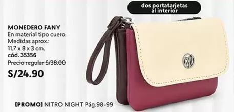MONEDERO FANY cód. 35356