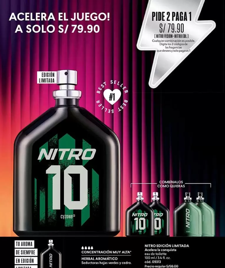 AROM - Nitro 10 Edición Limitada