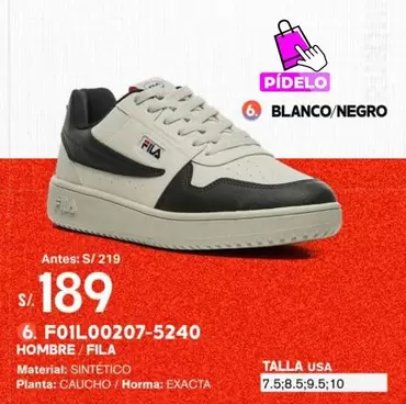 Fila - 6. F01L00207-5240