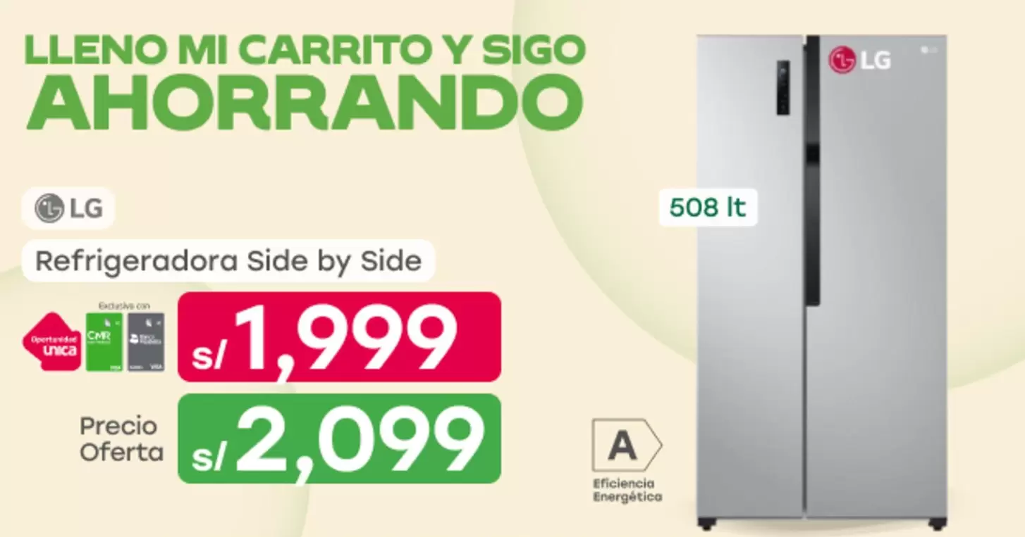 Lg - Refrigeradora Side by Side
