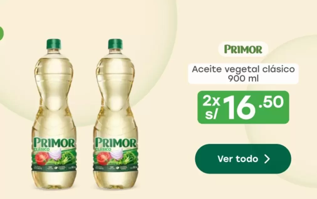 Primor - Aceite vegetal clásico
