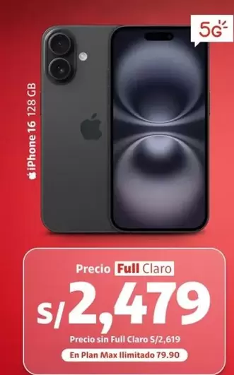Apple - iPhone 16 128 GB