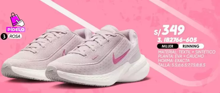 Nike - Zapatillas Running Mujer 3. 182766-605