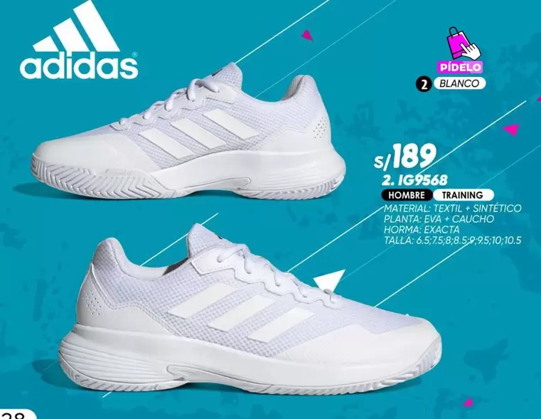 Adidas - ZAPATILLAS TRAINING 2. IG9568