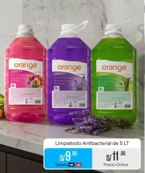 Orange - Limpiatodo Antibacterial
