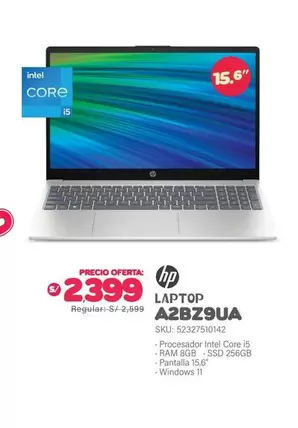 Hp - LAPTOP A2BZ9UA