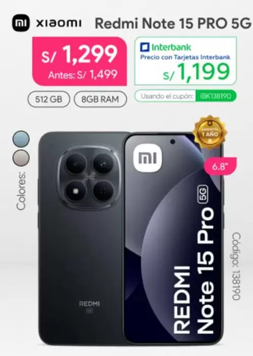 Xiaomi - Redmi Note 15 PRO 5G