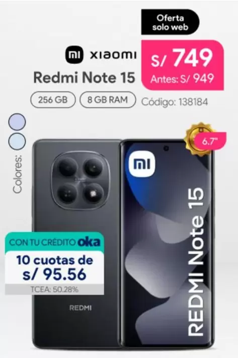 Xiaomi - Redmi Note 15