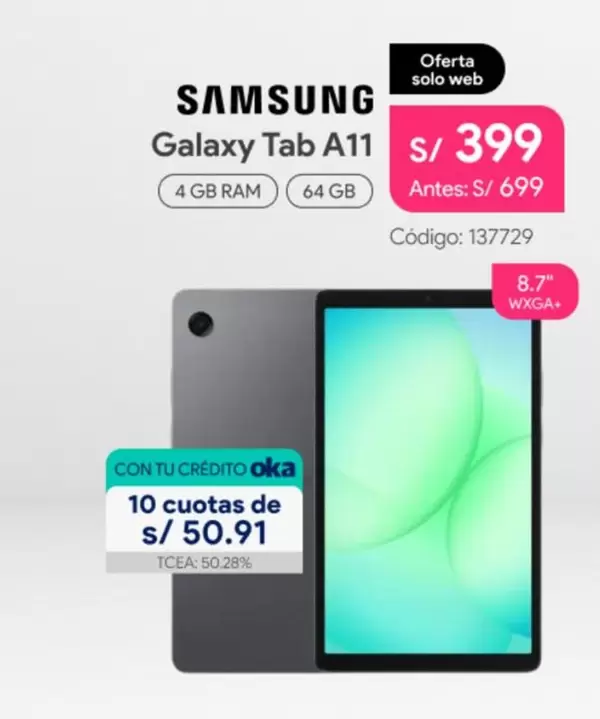 Samsung - Galaxy Tab A11