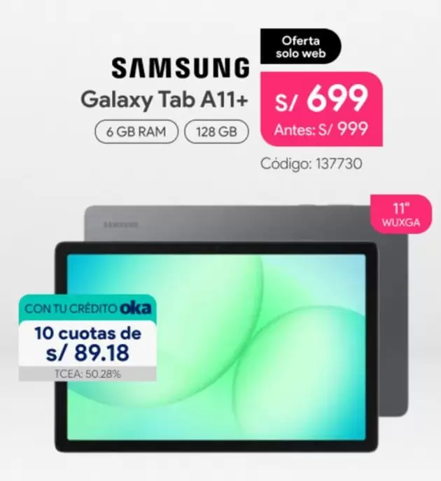 Samsung - Galaxy Tab A11+