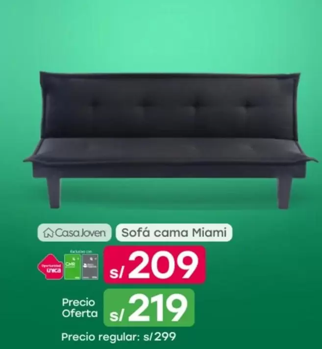 Casa Joven - Sofá cama Miami
