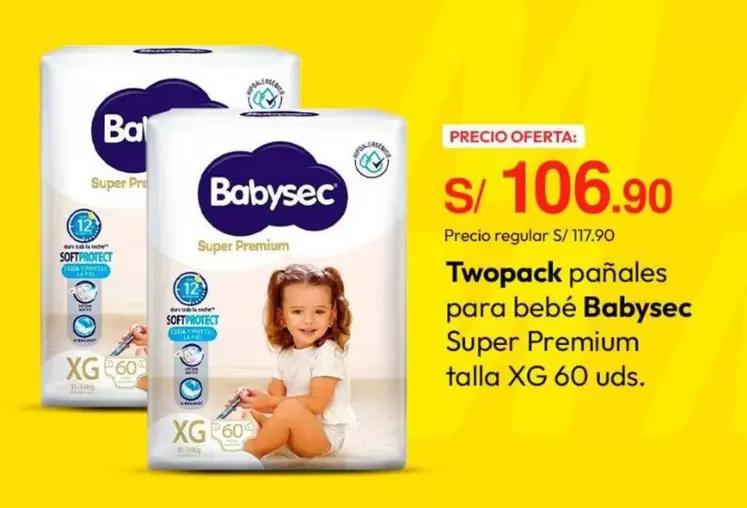 Babysec - pañales para bebé