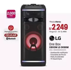 Lg - One Box XBOOM LG OK99M