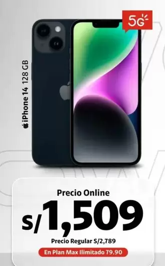 Apple - iPhone 14 128 GB
