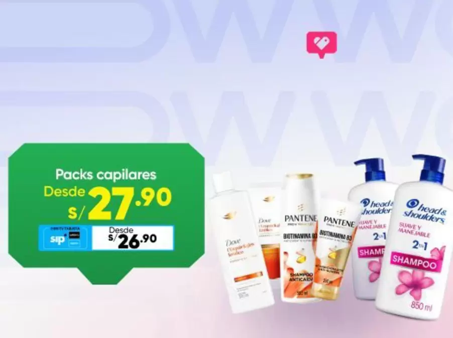 Dove - Packs capilares