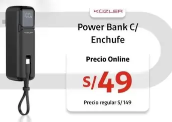 power - Power Bank C/ Enchufe