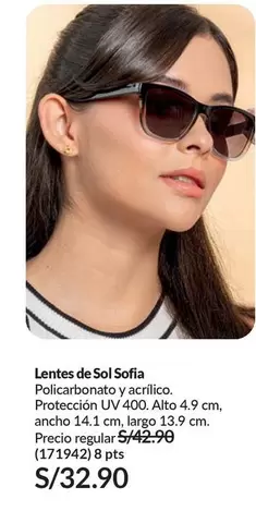 Sol - Lentes de Sol Sofia