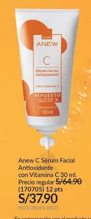 Anew - C Sérum Facial Antioxidante con Vitamina C 30 ml. (170705)