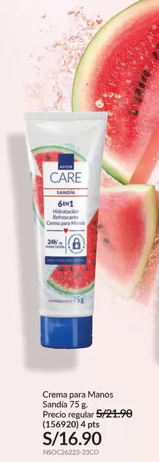 Unique - Crema para Manos Sandia 75 g