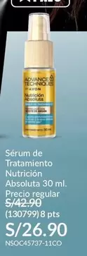 Advance Techniques - Sérum de Tratamiento Nutricion Absoluta