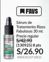 Avon - Sérum de Tratamiento Rizos Fabulosos