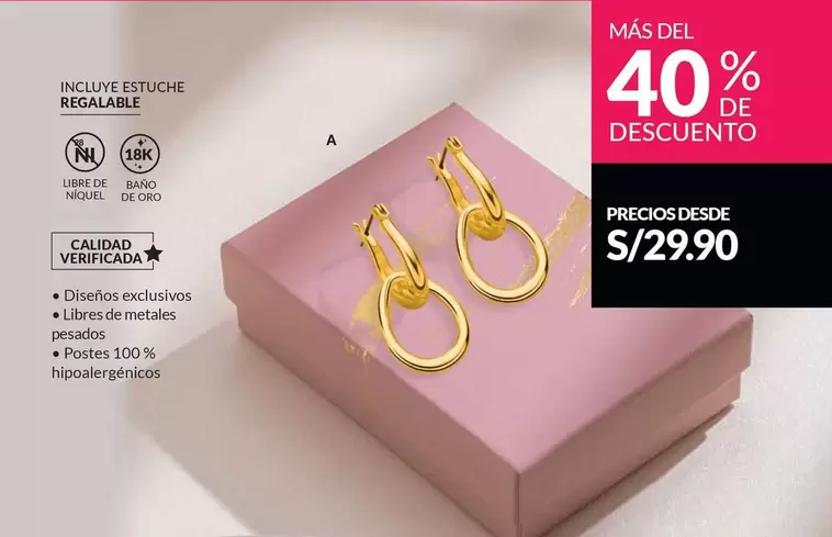 Oro - Aretes