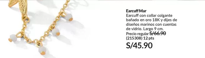 Oro - Ear cuff Mar
