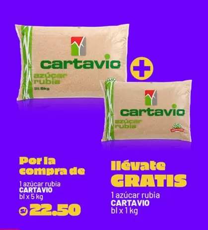 Cartavio - azúcar rubia
