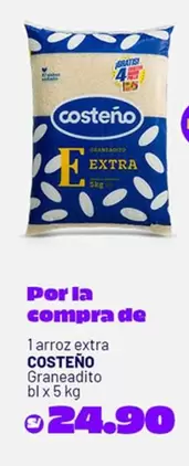 Costeño - arroz extra Graneadito bl
