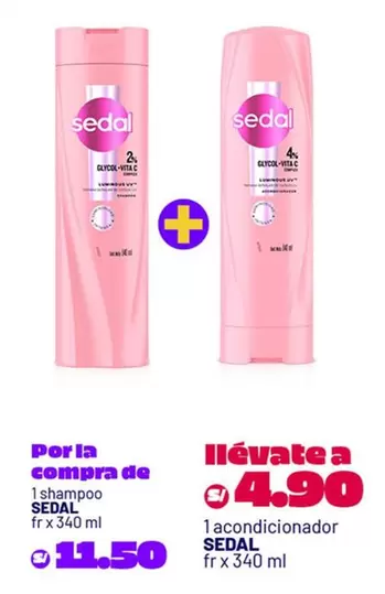 Sedal - shampoo + acondicionador