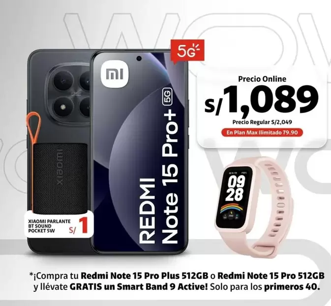 Xiaomi - Redmi Note 15 Pro Plus 512GB