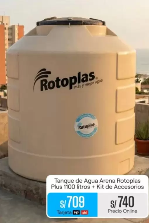 Rotoplas - Tanque de Agua Arena