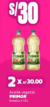Primor - Aceite vegetal
