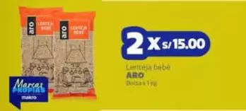 Aro - Lenteja bebé