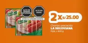 La Segoviana - Chorizo precocido